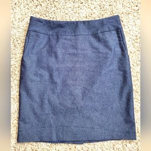 Merona Denim-type Pencil Skirt Size 6